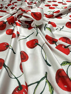 Satin Ciliegia White 3,00x1,50 - WorldTessuti