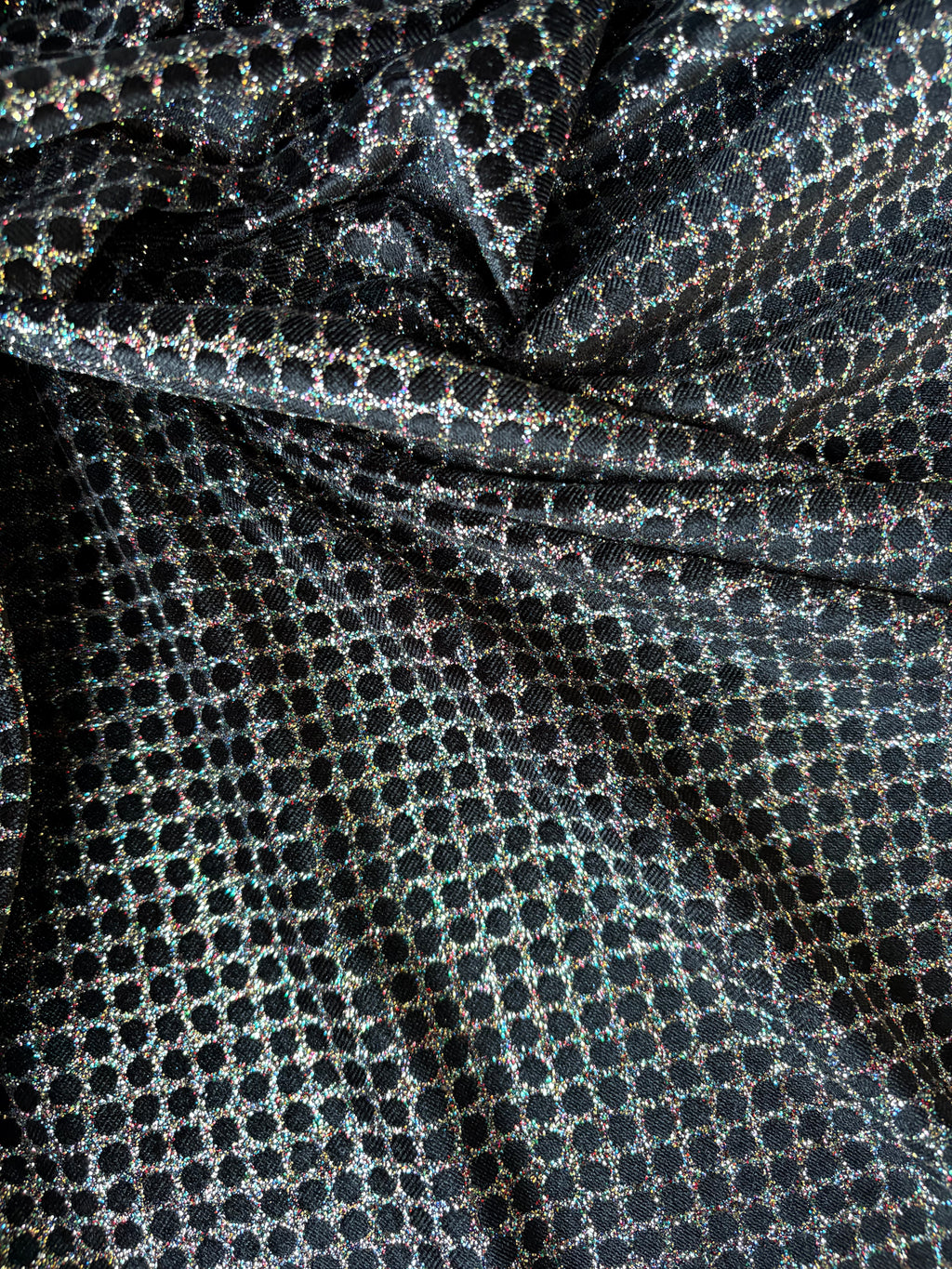 Velluto Elastico Glitter Multicolor