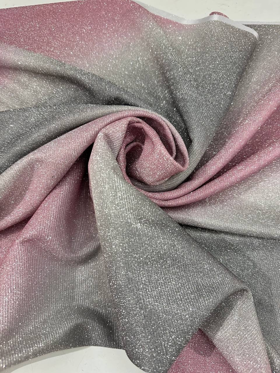 Maglia Lycra Glitter Sfumata