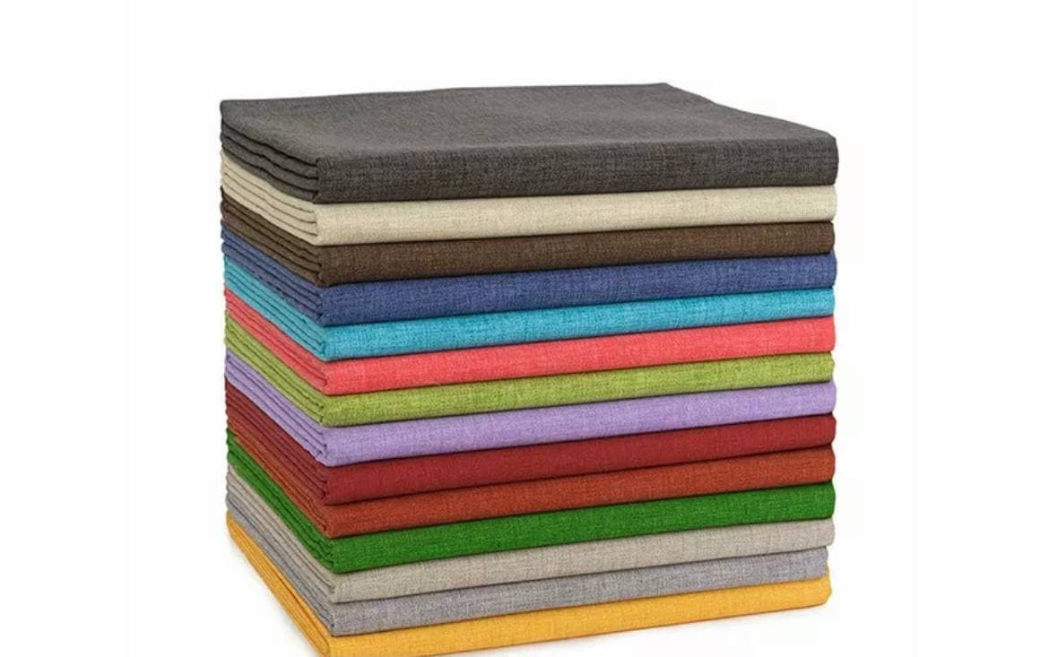 Scampolo Tessuto Cotone Loneta Tinta Unita 260X280
