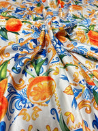 Satin Agrumi - WorldTessuti