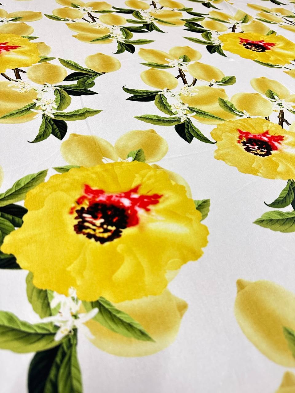 Satin Limoni Fiori 2,50x1,50