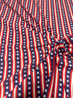 Lycra Bandiera American Flag - WorldTessuti