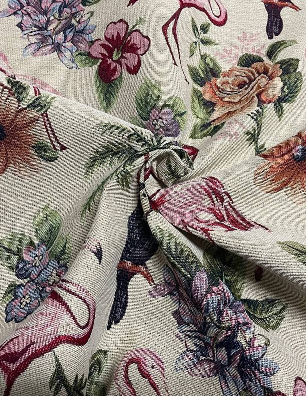 Tappezzeria Gobelin Tucano Fiori