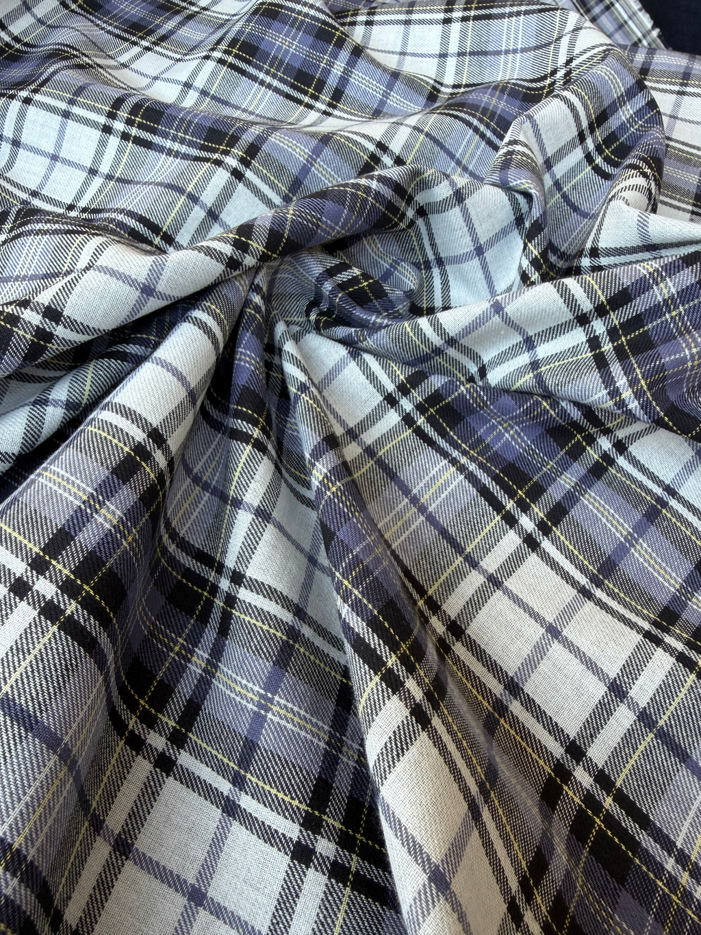 Tartan Scozzese Lanetta Quadro Lilla