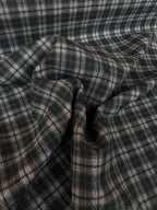 Tartan Scozzese Lanetta Quadretto Verde Scuro