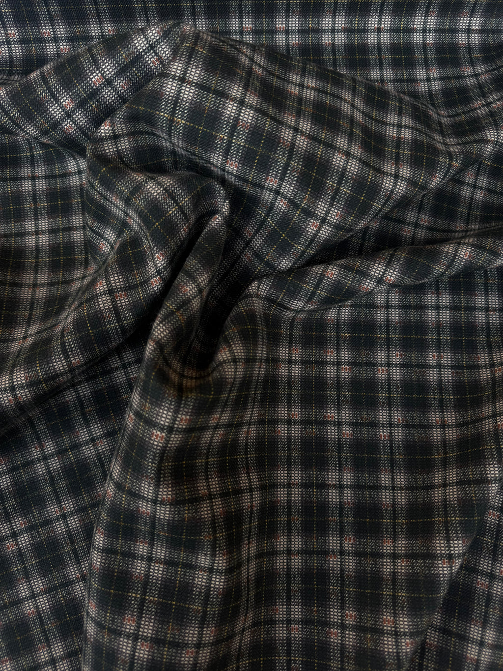 Tartan Scozzese Lanetta Quadretto Verde Scuro