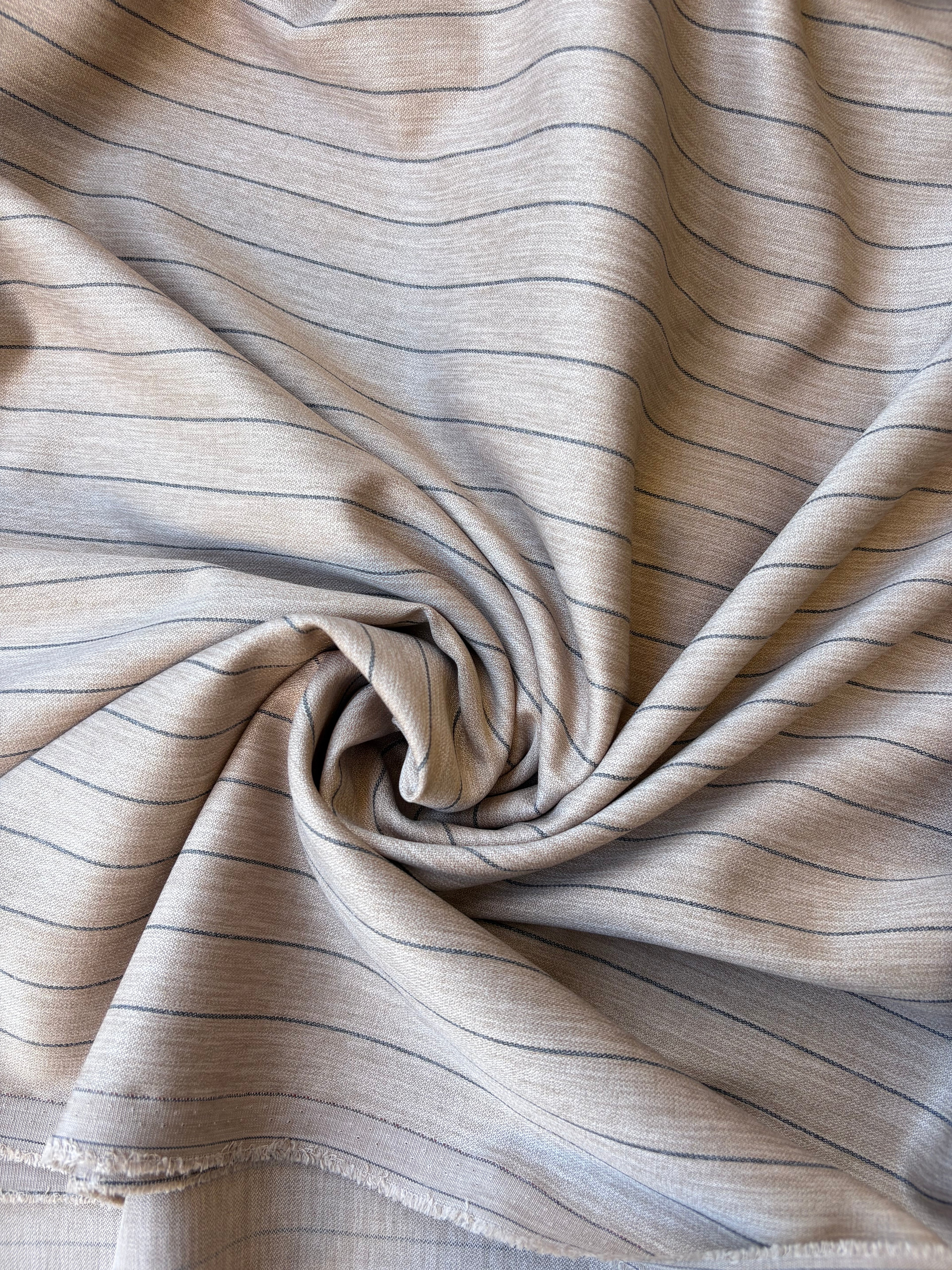 Fresco Lana Egitto Stretch Gessato - WorldTessuti