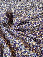 Scampolo Crepè Provenzale Viola 2,00X1,50 - WorldTessuti
