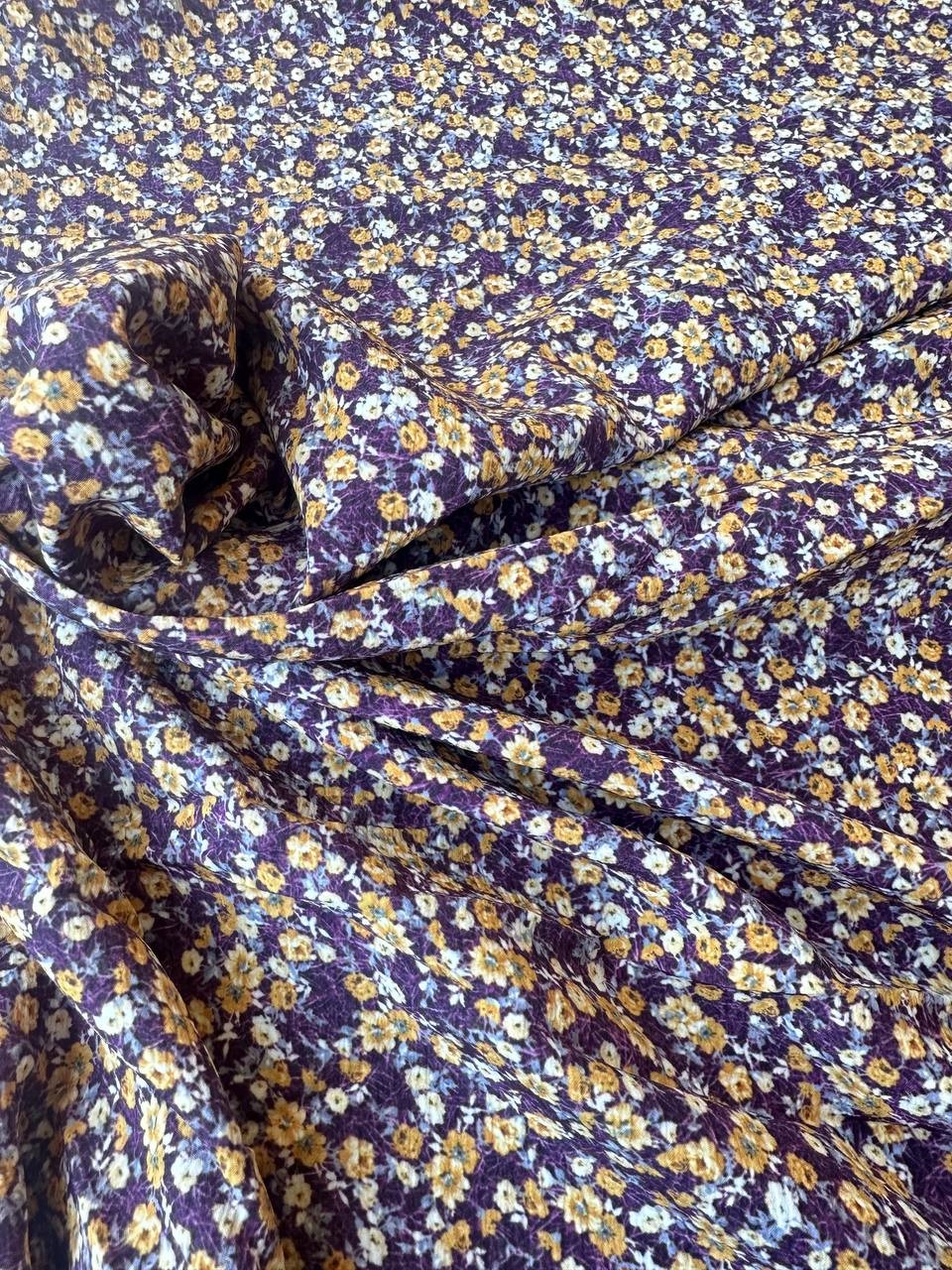 Scampolo Crepè Provenzale Viola 2,00X1,50