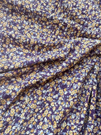 Scampolo Crepè Provenzale Viola 2,00X1,50 - WorldTessuti