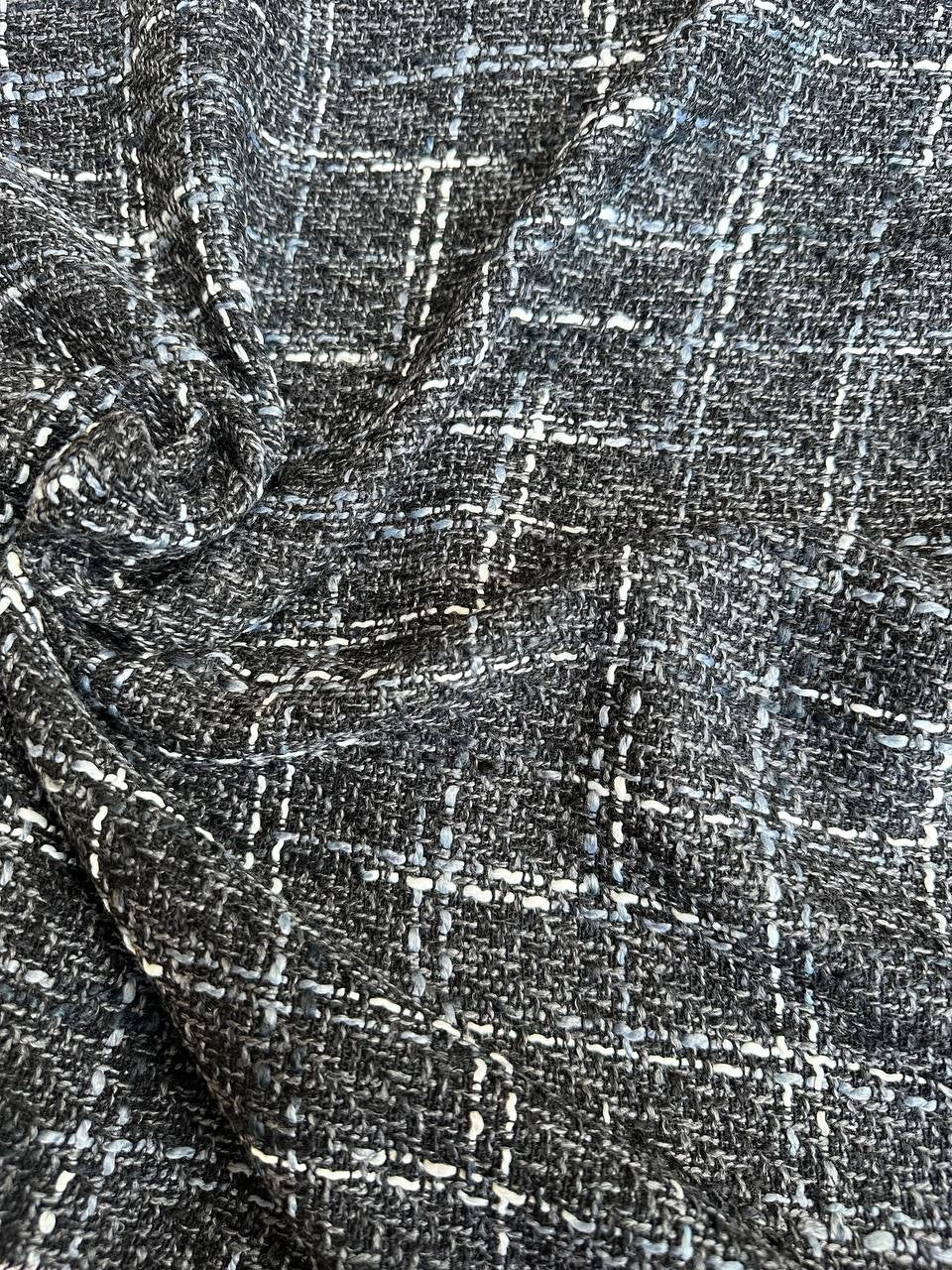 Scampolo Tweed Bouclè Tipologia Chanel laurent Grigio