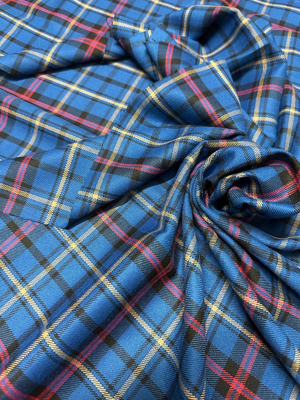 Tartan Scozzese Quadroni blu