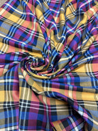 Tartan Scozzese Quadroni Multicolor - WorldTessuti