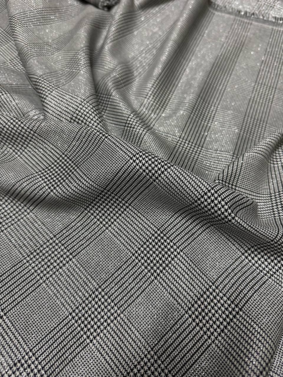 Tartan Lanetta pied de poule glitter