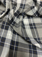 Tartan Scozzese Quadroni Grigio Londra - WorldTessuti
