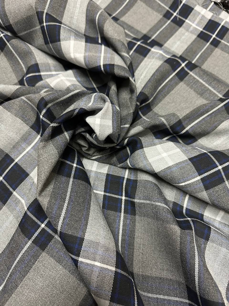 Tartan Scozzese Quadroni Grigio Londra