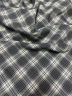 Tartan Scozzese Quadretto Grigio - WorldTessuti