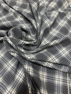 Tartan Scozzese Quadretto Grigio - WorldTessuti