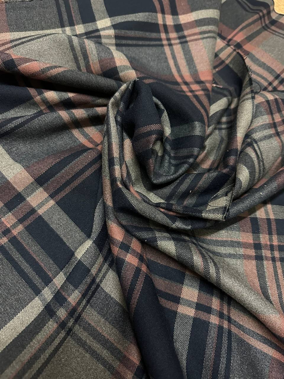 Tartan Scozzese Quadrone Autunno