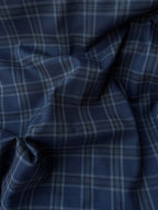 Tartan Scozzese Quadrone Blu - WorldTessuti