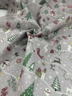 Panama Cotone Mix Natale - WorldTessuti