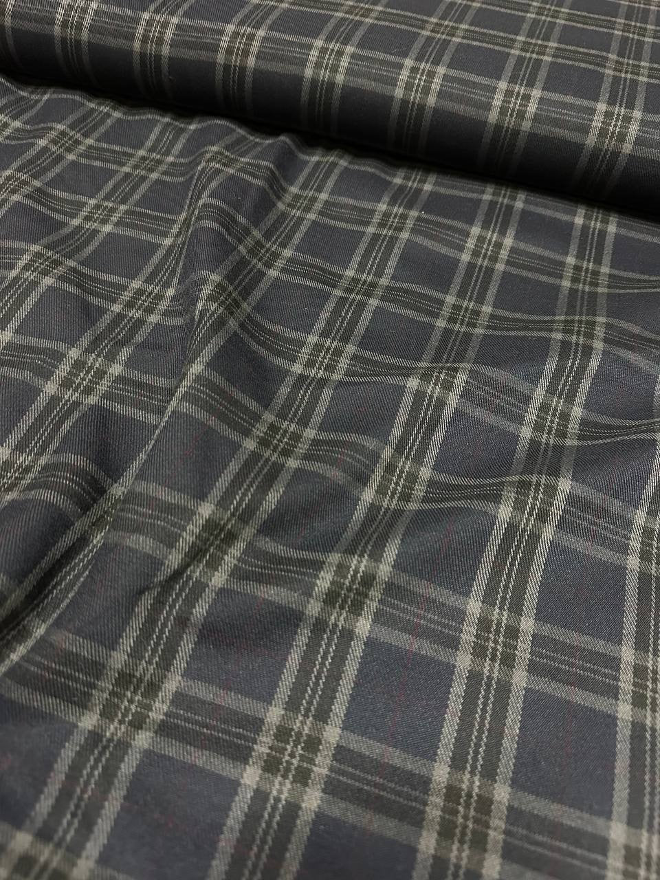 Tartan Scozzese Quadrone Blu