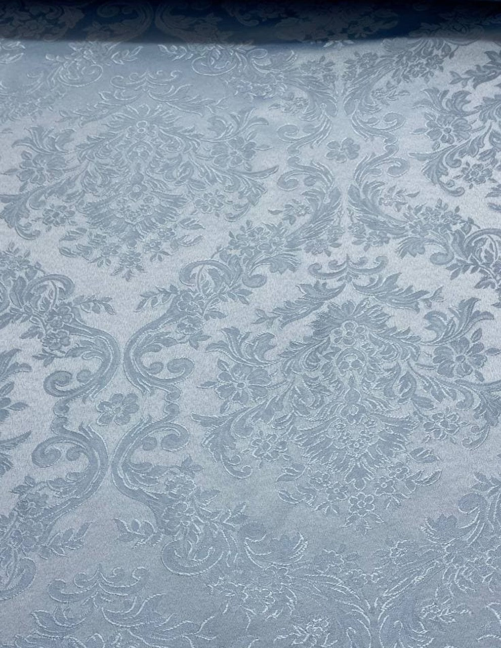 Tappezzeria Damascato Jacquard Celeste 280H