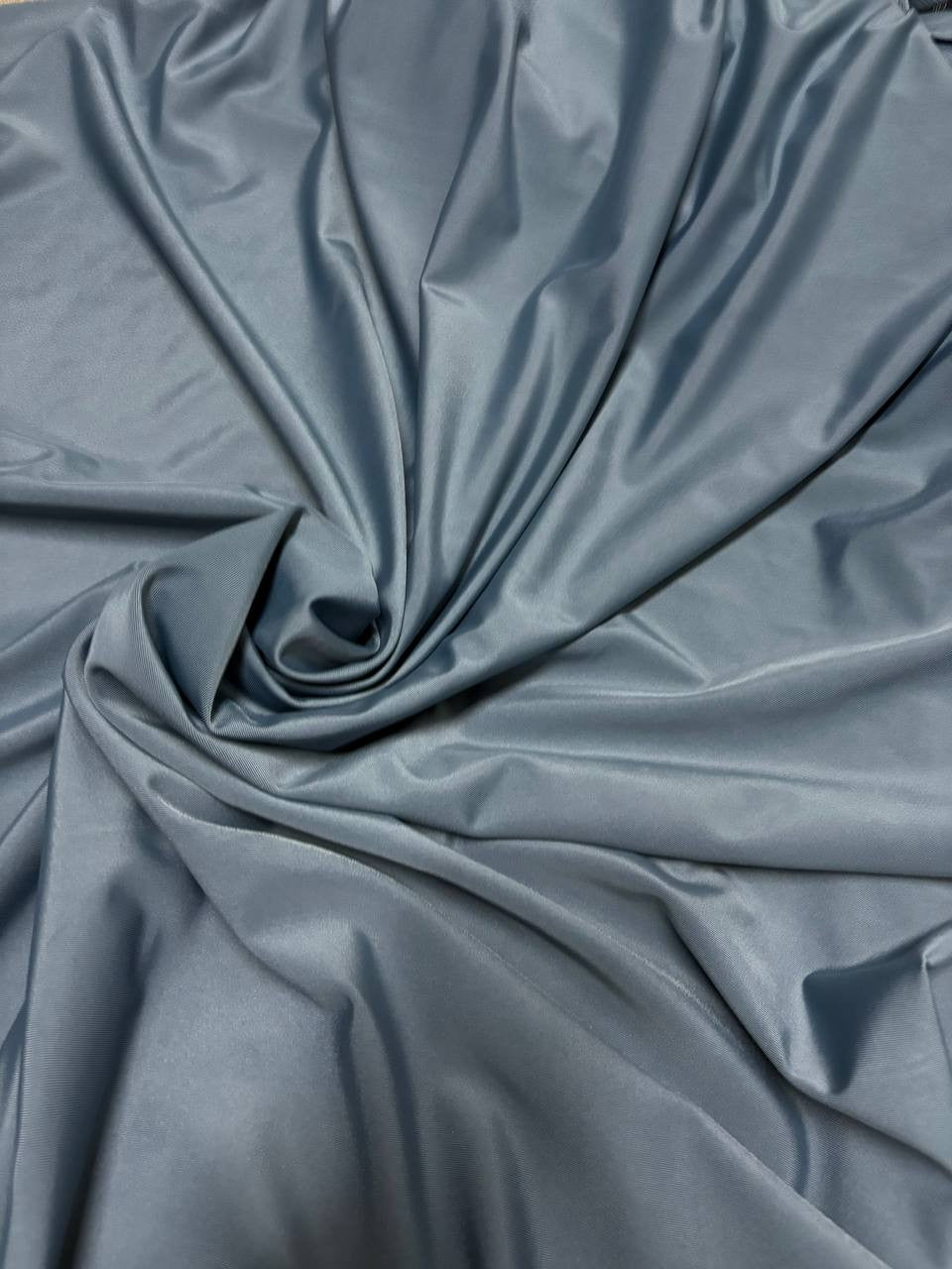 Lycra Tinta unita Celeste POLVERE opaca