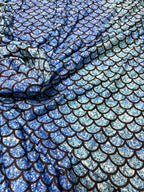Lycra Squamata Sea - WorldTessuti