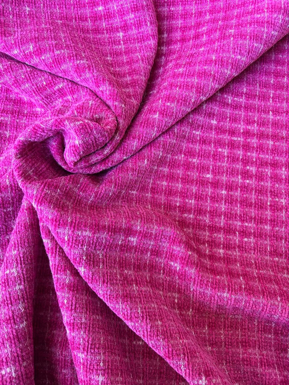 Tessuto Tweed Tipologia Chanel Fucsia