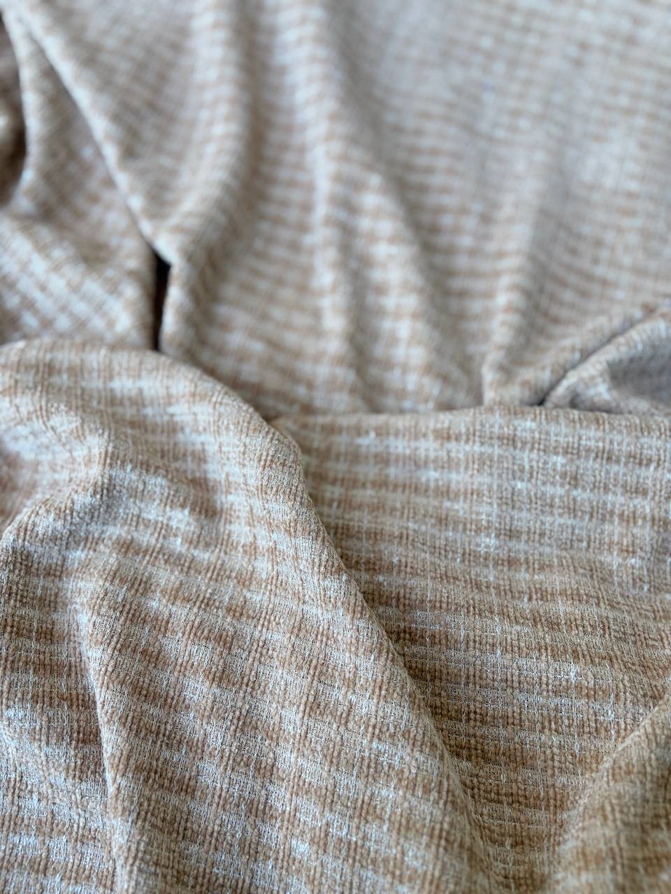 Tessuto Tweed Tipologia Chanel beige