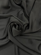 Satin Cady Elastico DoubleFace NERO (sottoprezzo) - WorldTessuti