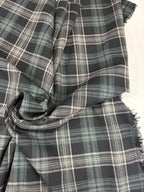Tartan Scozzese Quadrone Verde Nero - WorldTessuti