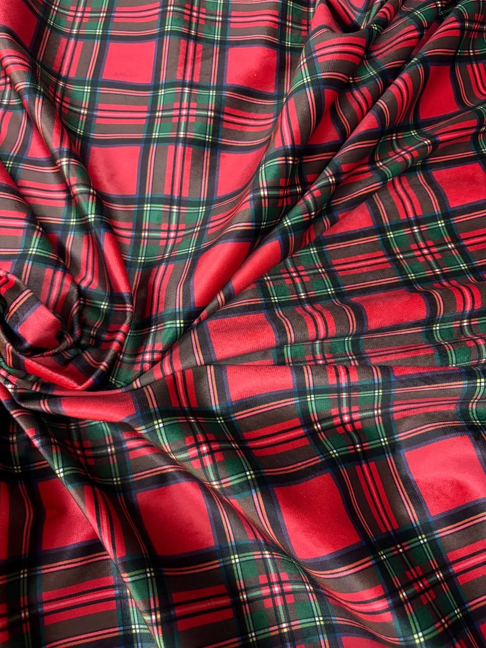 Velluto SCOZZESE TARTAN (OFFERTA)