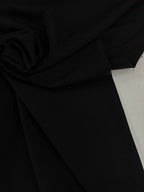 Scubà Monolana Tinta Unita Nero - WorldTessuti