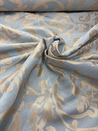 Tessuto Tappezzeria Damascato Polvere Varsavia - WorldTessuti