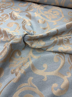 Tessuto Tappezzeria Damascato Polvere Varsavia - WorldTessuti