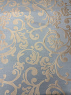 Tessuto Tappezzeria Damascato Polvere Varsavia - WorldTessuti