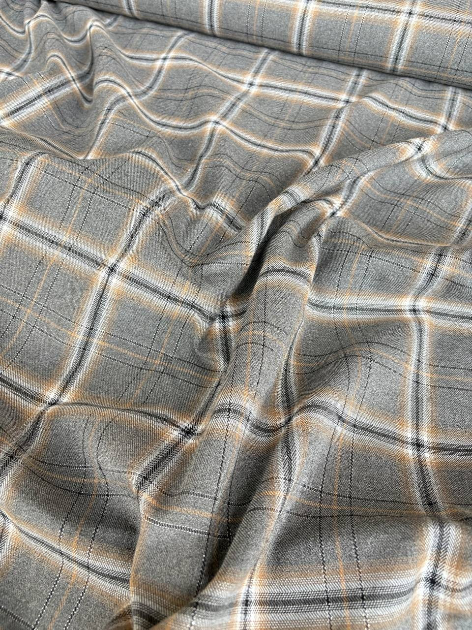 Tartan Lanetta Grigio Chanel Lurex