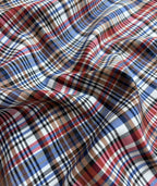 Tartan Scozzese Lanetta Blu Rosso Classico SOTTOPREZZO