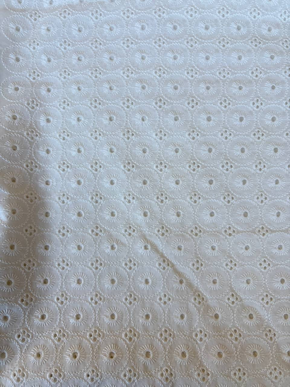 Cotone Pizzo San Gallo Piccolo Ricamo