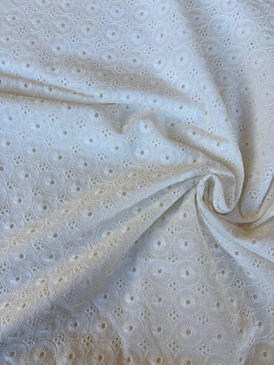 Cotone Pizzo San Gallo Piccolo Ricamo