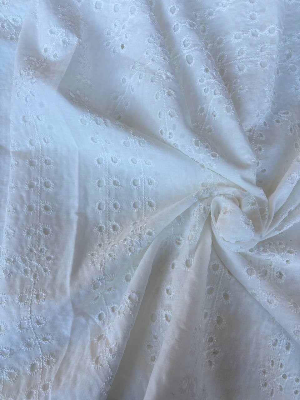 Cotone Pizzo San Gallo INDIA