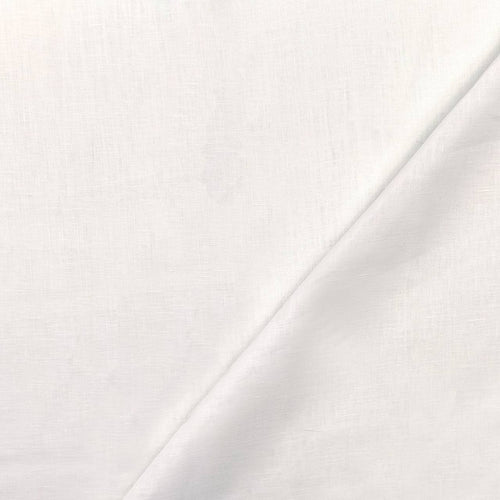 Tessuto Puro Lino Dante Bianco Seta (sottoprezzo) - WorldTessuti