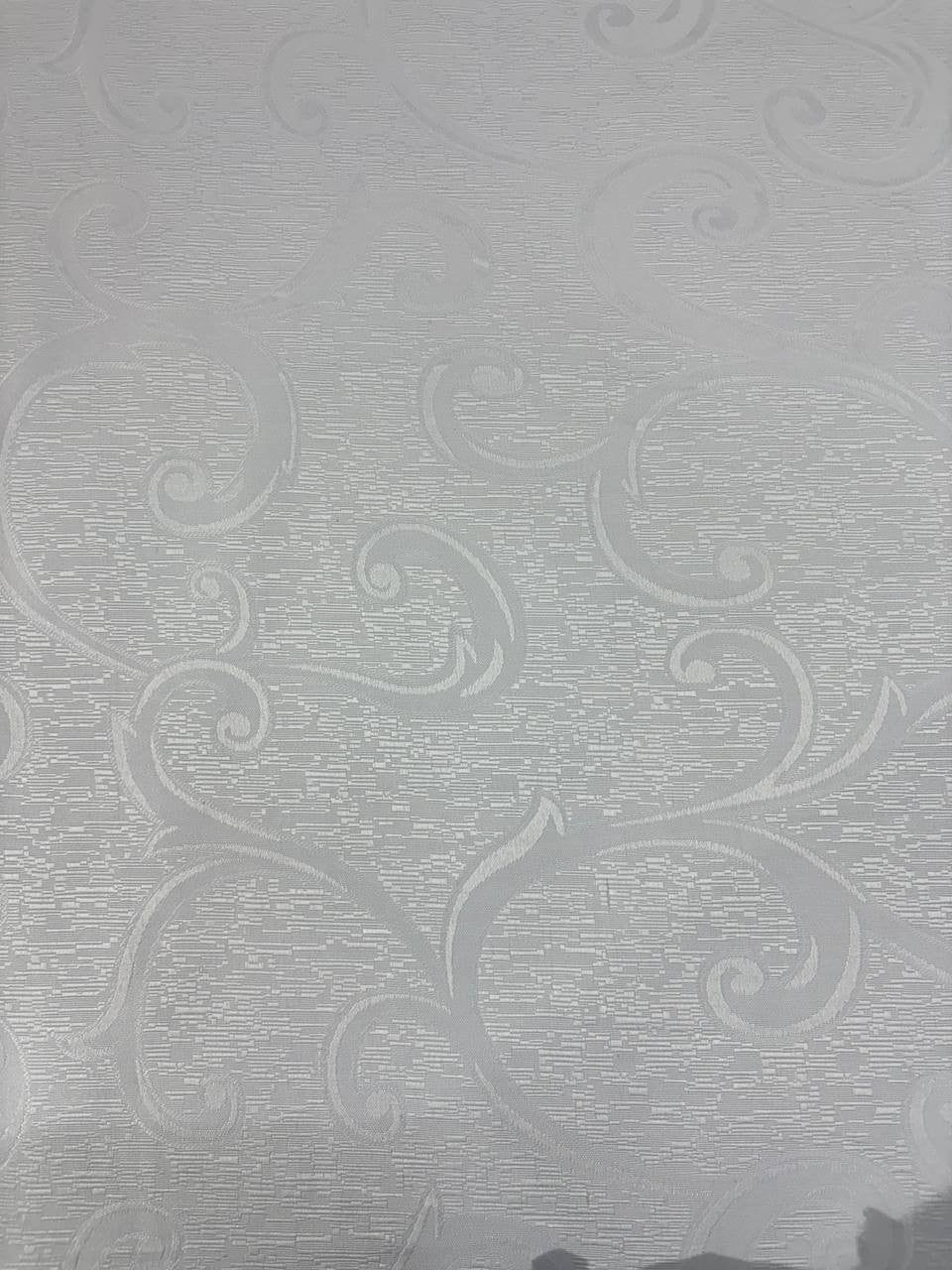 Damascato Ottomano Bianco