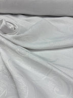 Damascato Ottomano Bianco - WorldTessuti