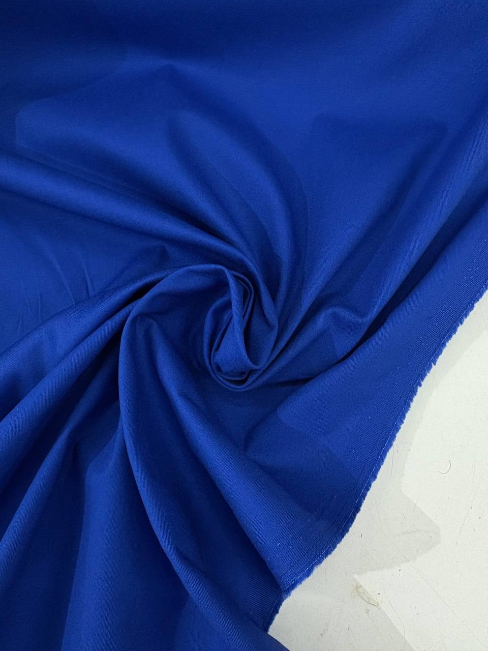 Rasatello Cotone ASIA Blu Elettrico