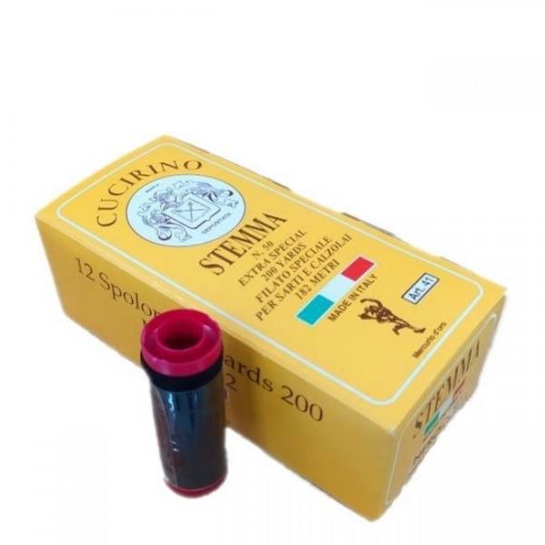 Filo COTONE 100% CUCIRINO Stemma Scatolo 200 YRD