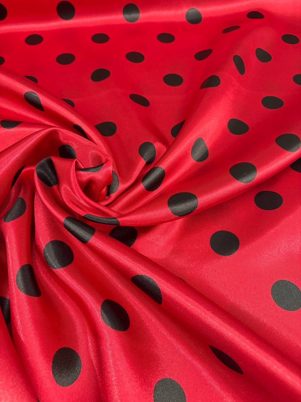 Raso Carnevale POIS Rosso